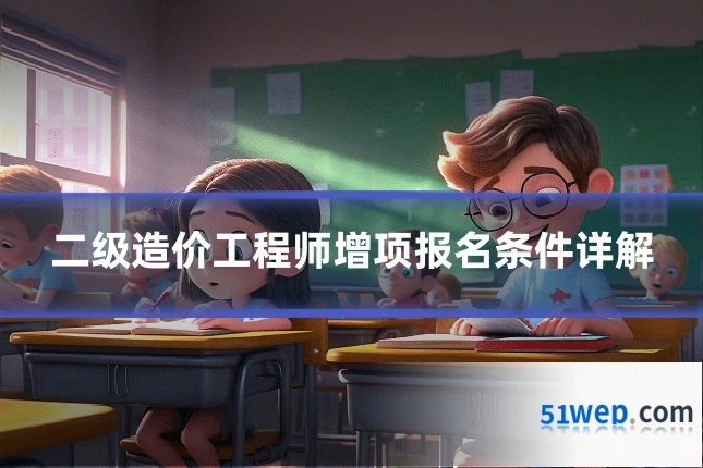 二级造价工程师增项报名条件详解