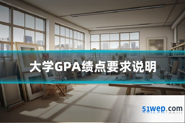大学GPA绩点要求说明