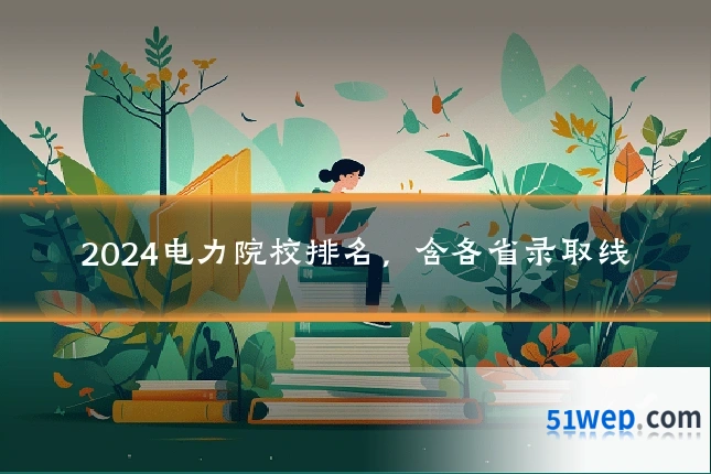 2024电力院校排名,含各省录取线