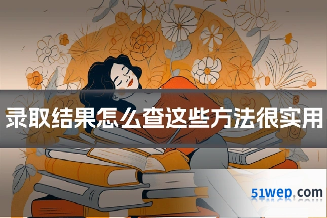 录取结果怎么查这些方法很实用