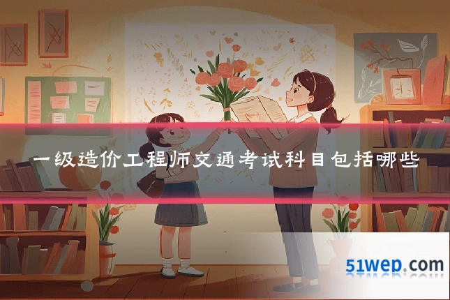一级造价工程师交通考试科目包括哪些