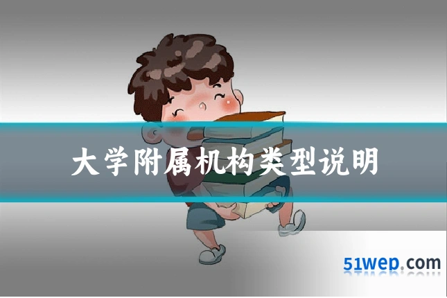 大学附属机构类型说明