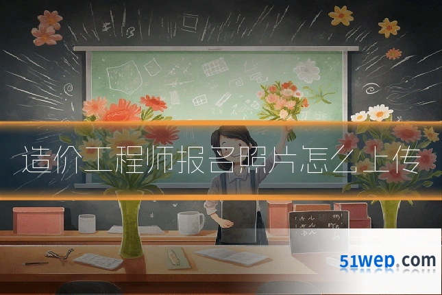 造价工程师报名照片怎么上传