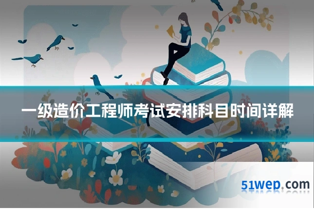 一级造价工程师考试安排科目时间详解