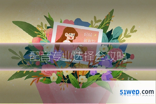 配音专业选择全攻略