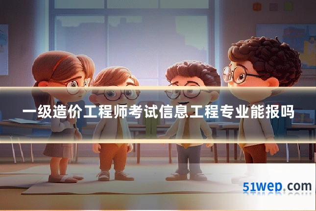 一级造价工程师考试信息工程专业能报吗