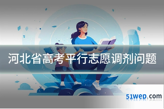 河北省高考平行志愿调剂问题