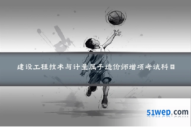 建设工程技术与计量属于造价师增项考试科目