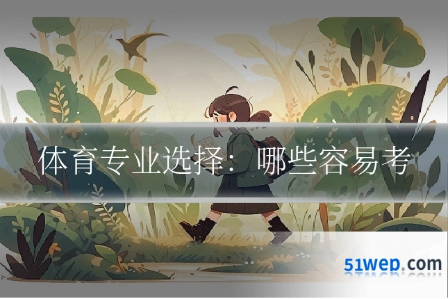 体育专业选择:哪些容易考