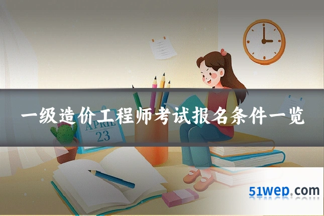 一级造价工程师考试报名条件一览
