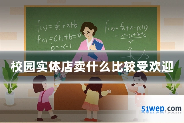 校园实体店卖什么比较受欢迎