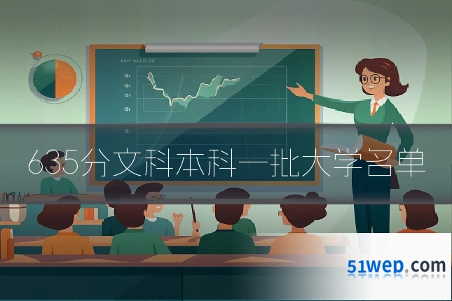 635分文科本科一批大学名单