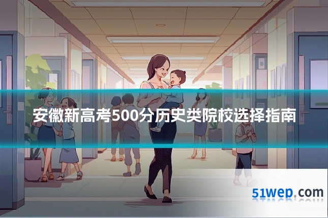 安徽新高考500分历史类院校选择指南