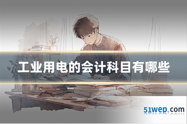 工业用电的会计科目有哪些