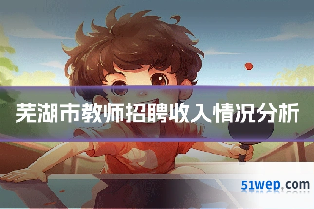 芜湖市教师招聘收入情况分析