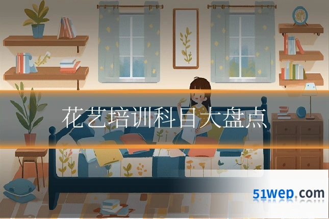 花艺培训科目大盘点
