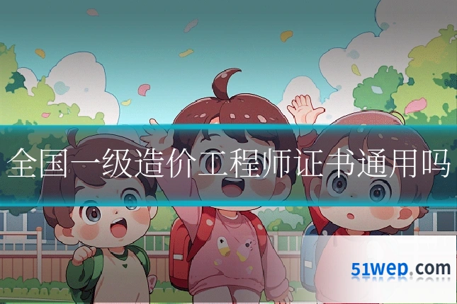 全国一级造价工程师证书通用吗