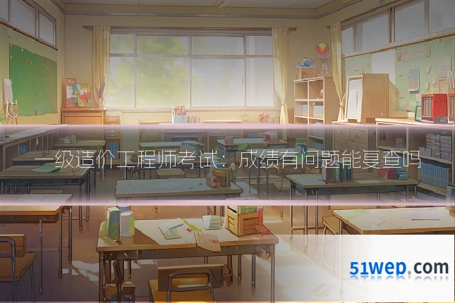 一级造价工程师考试：成绩有问题能复查吗