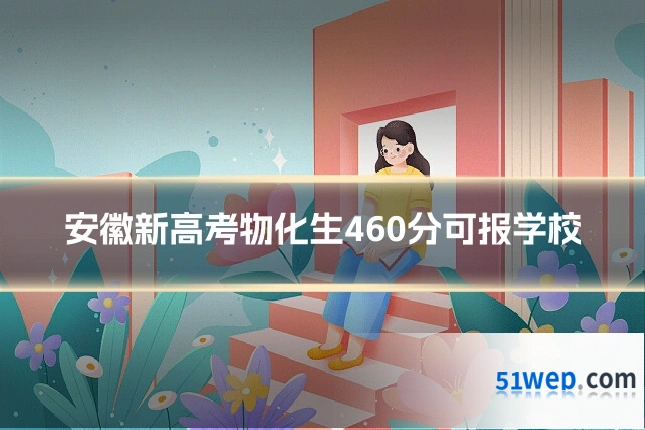 安徽新高考物化生460分可报学校