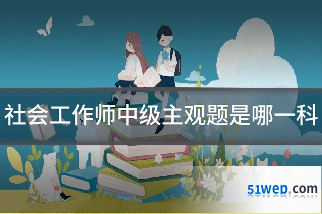 社会工作师中级主观题是哪一科