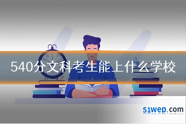 540分文科考生能上什么学校