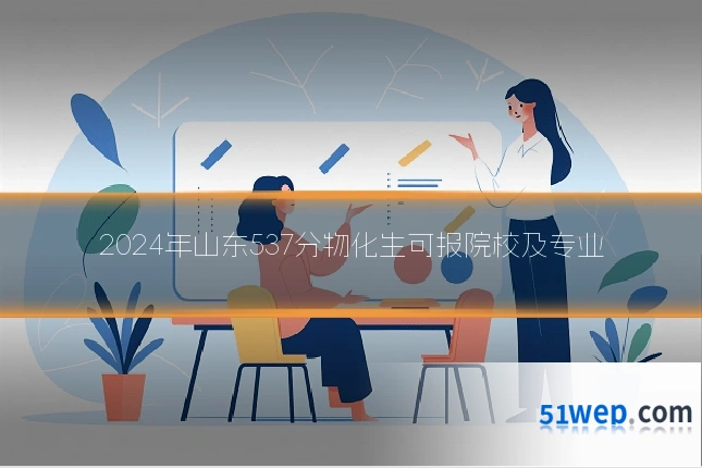2024年山东537分物化生可报院校及专业