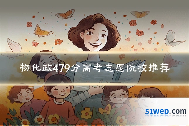 物化政479分高考志愿院校推荐