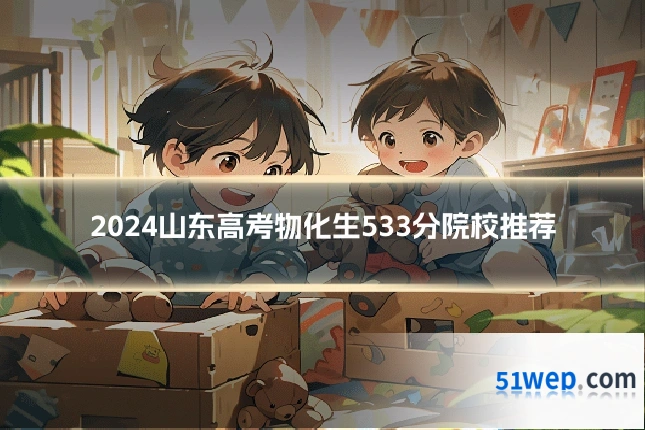 2024山东高考物化生533分院校推荐
