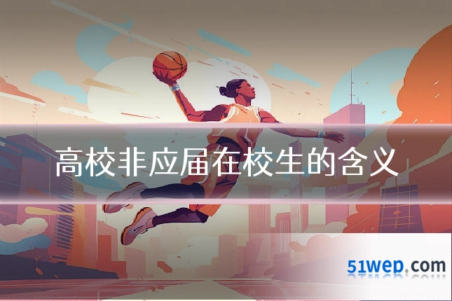 高校非应届在校生的含义