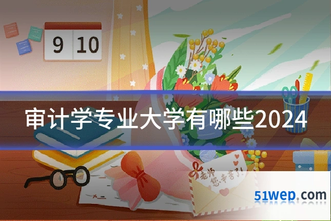 审计学专业大学有哪些2024