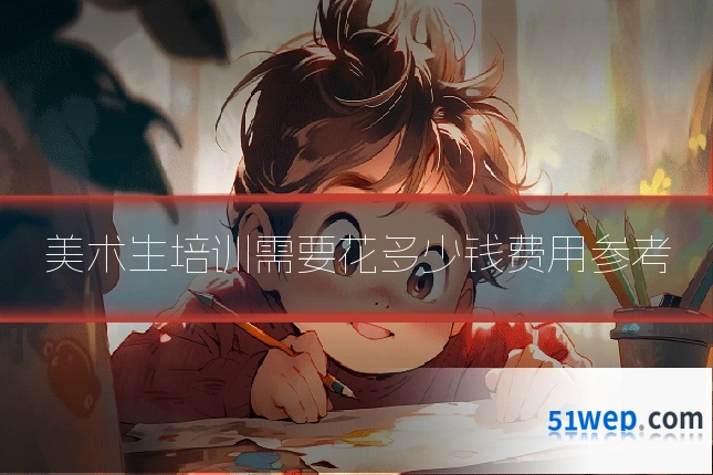 美术生培训需要花多少钱费用参考