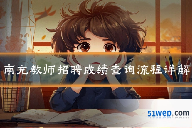 南充教师招聘成绩查询流程详解