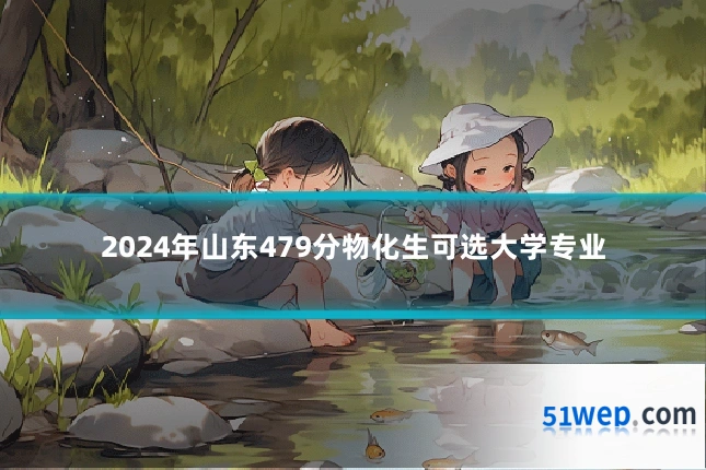 2024年山东479分物化生可选大学专业