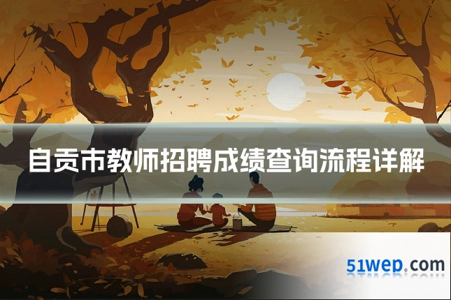 自贡市教师招聘成绩查询流程详解