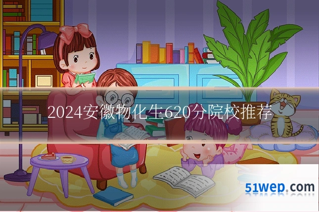 2024安徽物化生620分院校推荐