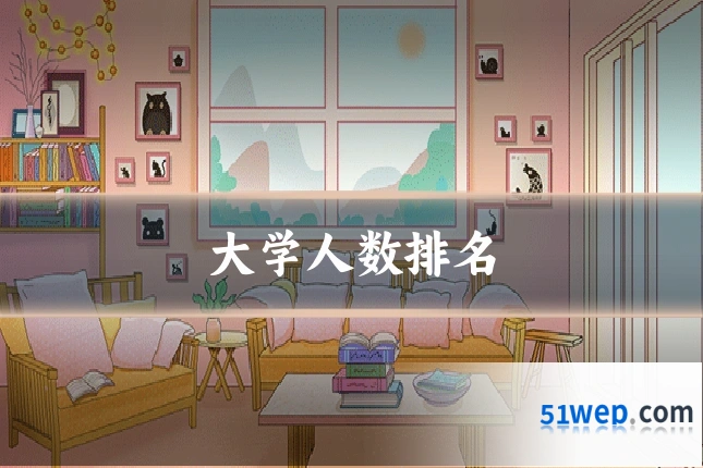 大学人数排名