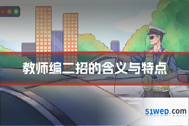 教师编二招的含义与特点