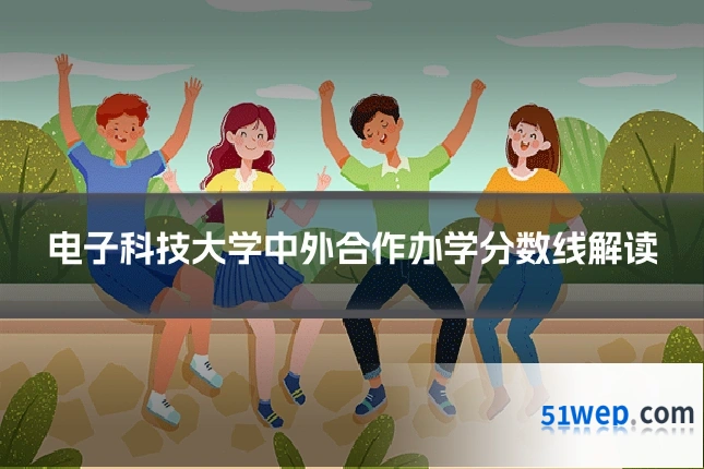 电子科技大学中外合作办学分数线解读