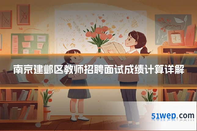 南京建邺区教师招聘面试成绩计算详解