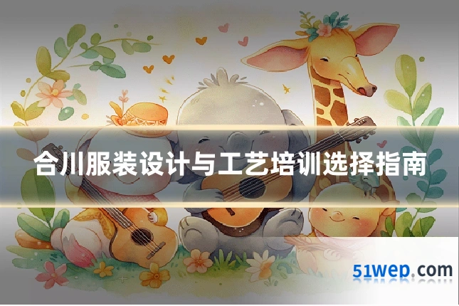 合川服装设计与工艺培训选择指南