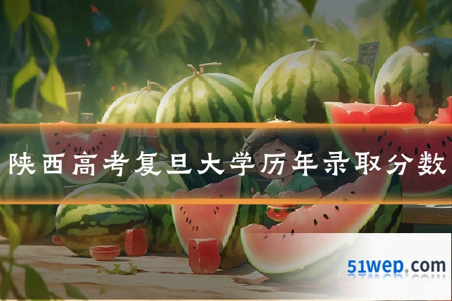 陕西高考复旦大学历年录取分数
