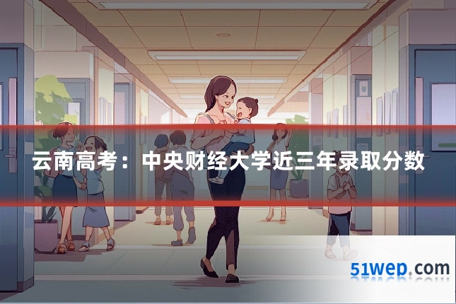 云南高考：中央财经大学近三年录取分数