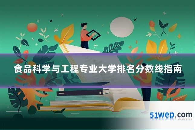 食品科学与工程专业大学排名分数线指南