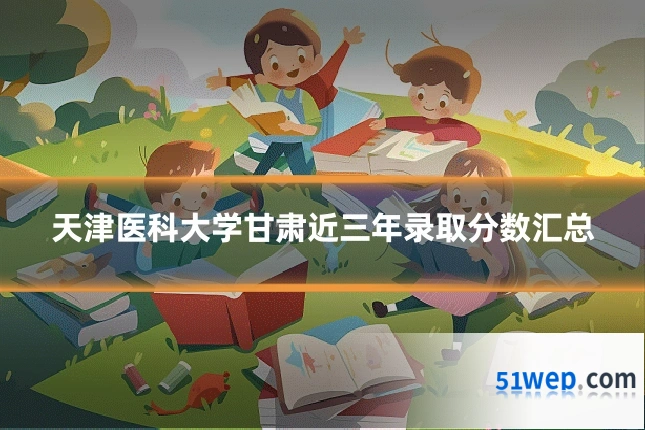 天津医科大学甘肃近三年录取分数汇总