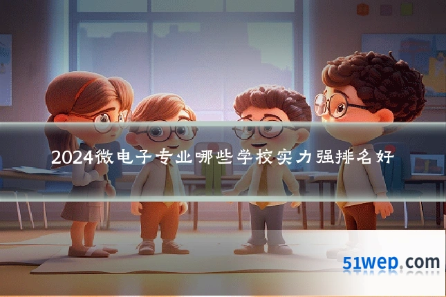 2024微电子专业哪些学校实力强排名好