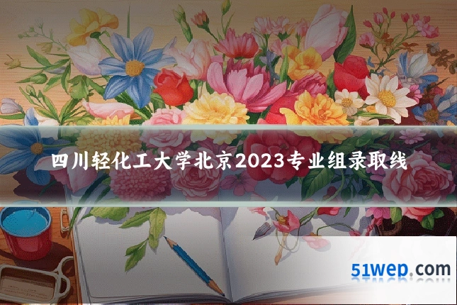四川轻化工大学北京2023专业组录取线