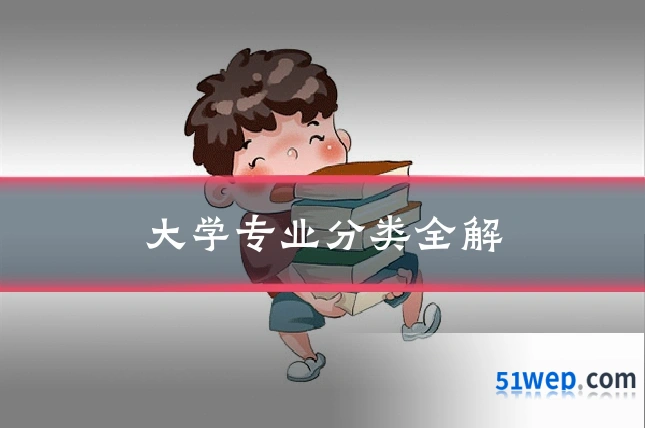 大学专业分类全解