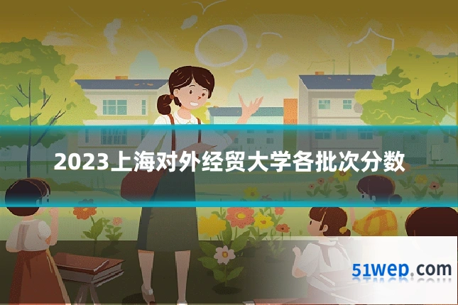 2023上海对外经贸大学各批次分数