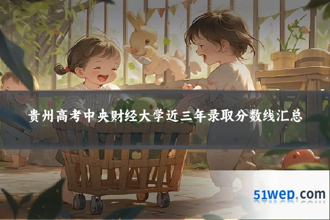 贵州高考中央财经大学近三年录取分数线汇总