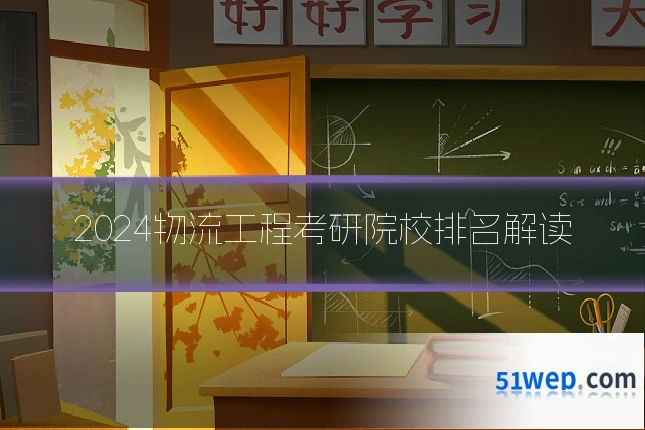 2024物流工程考研院校排名解读